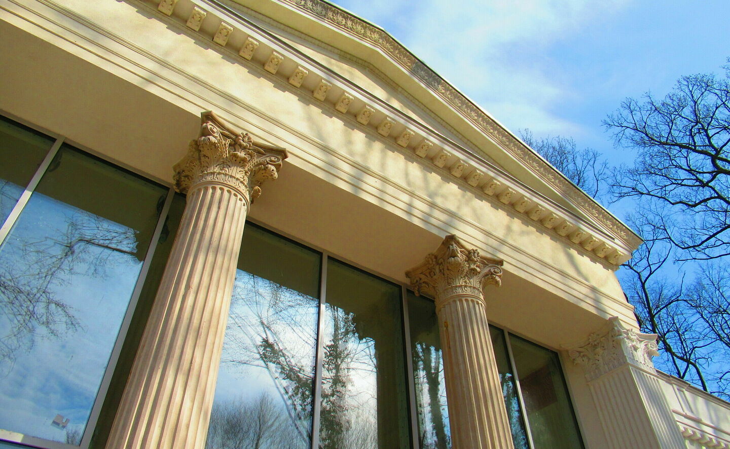 Verzierungen an der Orangerie, Foto: Monika Drozłowska