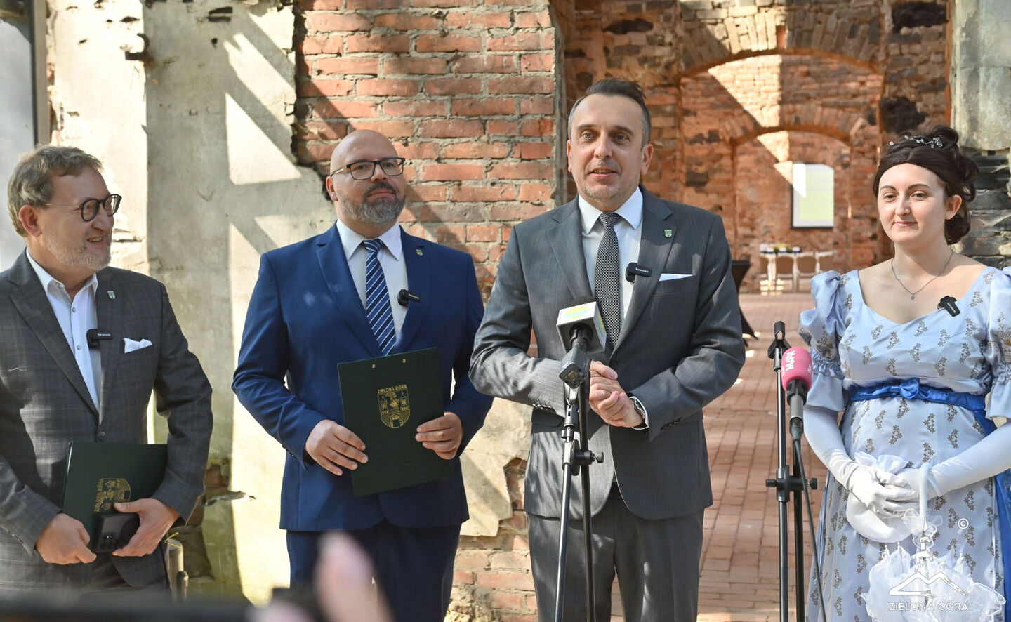 Eröffnung der sanierten Schlossruine, © Władysław Czulak / Urząd Miasta Zielona Góra