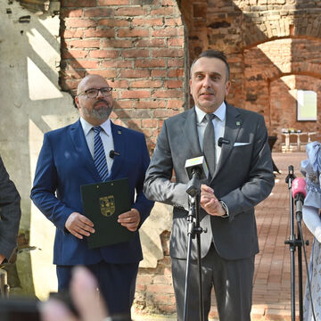 Eröffnung der sanierten Schlossruine, © Władysław Czulak / Urząd Miasta Zielona Góra